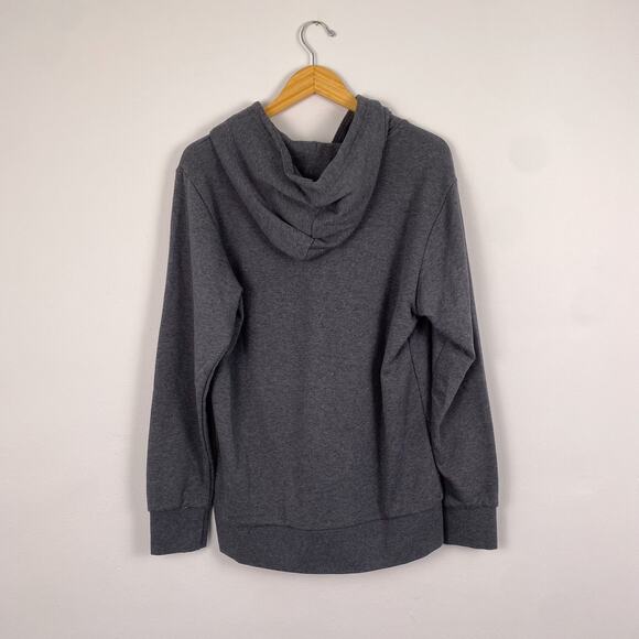 Adidas Men's Standard Game and Go Pullover Hoodie Grey Medium - Picture 5 of 5